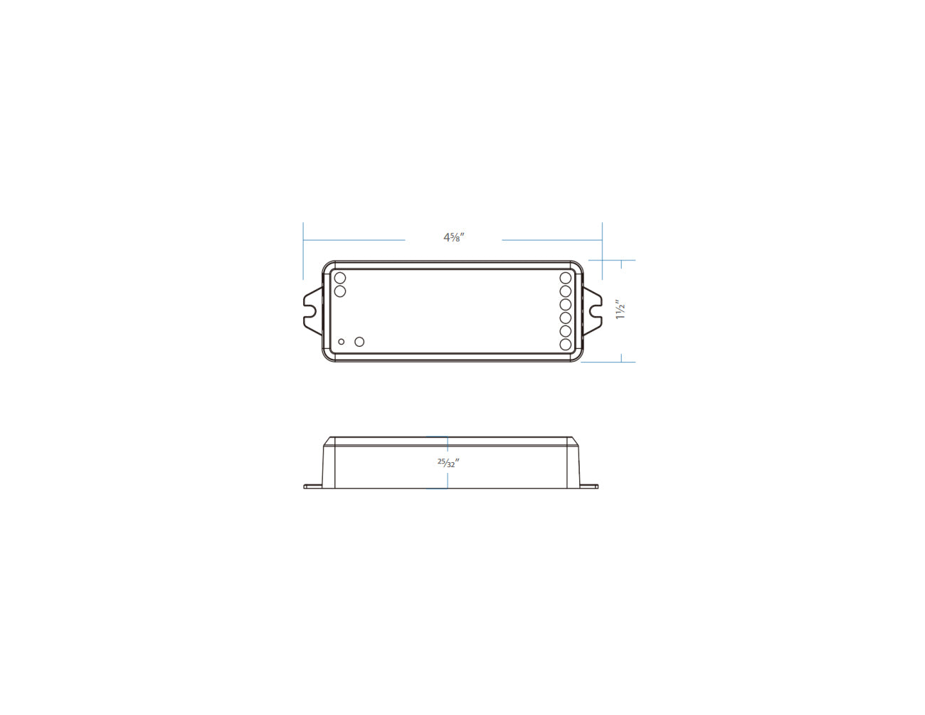 Enhance your LED lighting system with this RF RGBW Receiver, designed for constant voltage (12V-24V DC) applications. With 4-channel output, support for up to 10 controllers, and 10 built-in dynamic modes, this receiver enables multi-zone lighting control, smooth color blending, and high-performance dimming. Ideal for smart homes, retail lighting, hospitality spaces, and architectural illumination, it ensures reliable operation and seamless wireless connectivity.