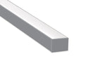 5035 LINEAR - ES 5035 Silver Aluminum Channel + Milky Diffuser - 94“ - 2