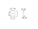 Aluminum Channel SLIM TRIMLESS RECESS Accessories - GLQ 5319 End Caps (pair)-2