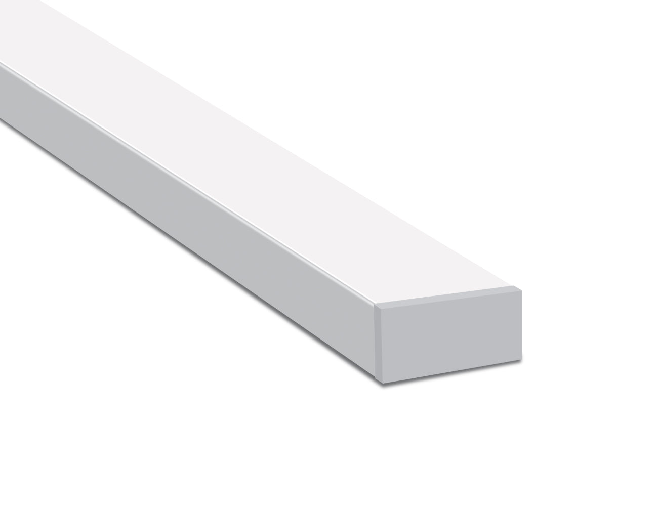 7535 LINEAR - ES 7535 Aluminum Channel + Milky Diffuser - 94"