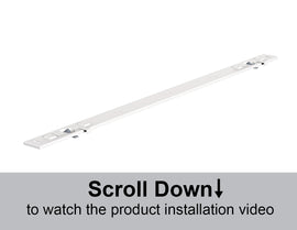 Mounting bracket for L8070 linear fixture, designed for seamless surface integration and precise alignment on ceilings or walls.