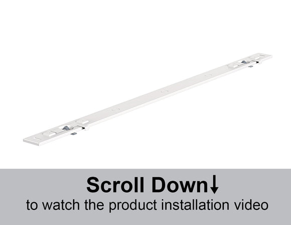 Mounting bracket for L8070 linear fixture, designed for seamless surface integration and precise alignment on ceilings or walls.