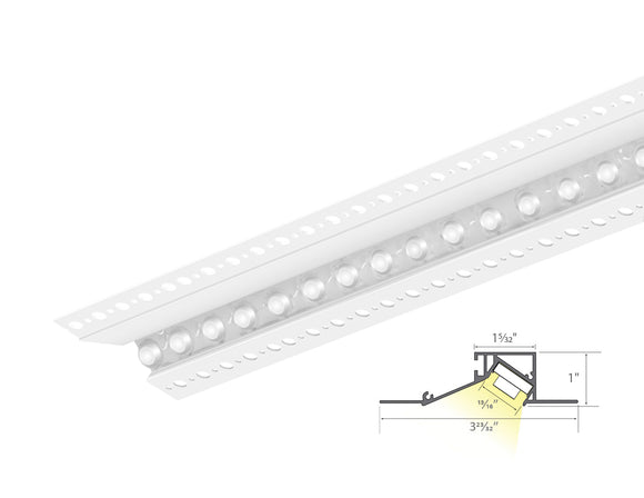 The 9526 wall washer low voltage LED recessed Linear Lights that are 24VDC and single color.