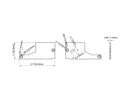 Aluminum Channel ANGLE WASH Accessories - GLQ 9526 End Caps (pair)-2