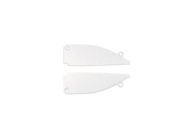 Aluminum Channel SKIRTING Accessories - BY 9819 End Caps (pair)