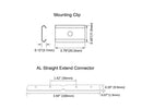 AL Straight Extend Connector - Type E-2