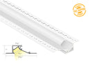 Aluminum channel WASH RECESS GLQ 9526 White Channel + Milky Diffuser