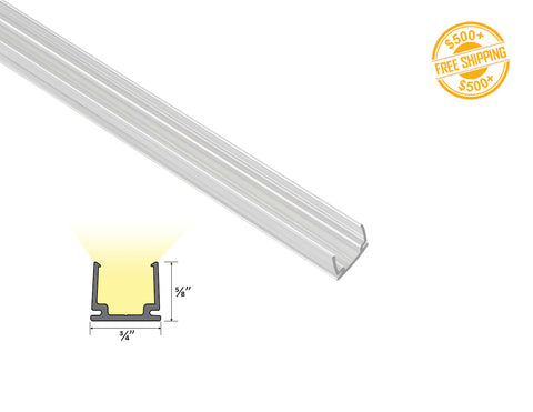 LED Swimming Pool Strip Light Accessory - Clear Mounting Channel 1815