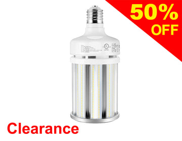 Side view of LED Corn Bulb 100W 6000K with E39 mogul base