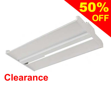 Bottom view of LED Linear High Bay Light 300W 4FT.