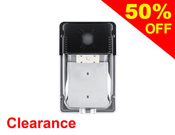 Front view of LED Wall Pack Light 20W.