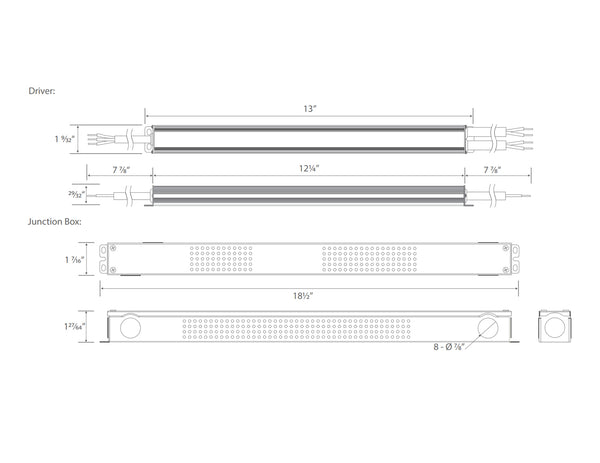 LED Slim Dimmable Driver - 5 in 1 dimming - G-100W-24V-DWL - 3