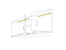 LED Door Control Sensor Switch - Double Detector for Under Cabinet Light-5
