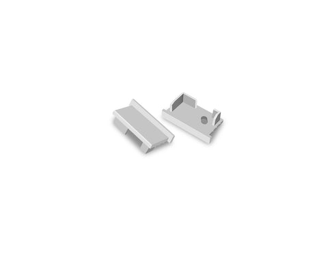 Aluminum Channel ANGLE RECESS-M Accessories - GLQ 1326 End Caps (pair)