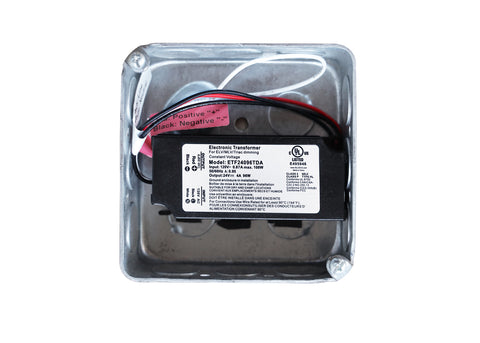 LED Dimmable Transformer - ELV Dimming - ETF-96W-24V-TDA - 0