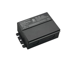 GLE-TDJ series electrical transformer with integrated junction box and ELV dimming capability.