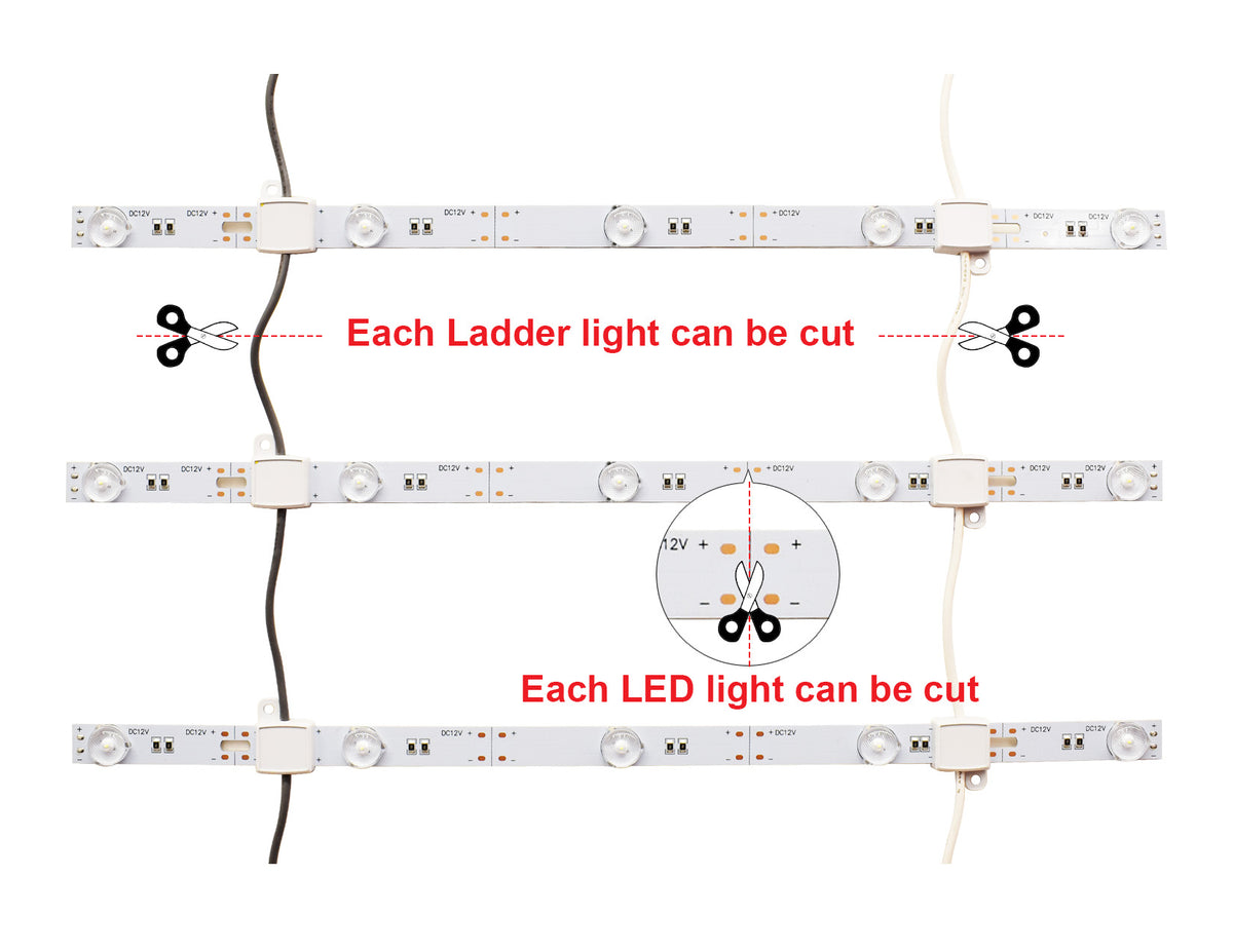LED Ladder Light - 5 points (17