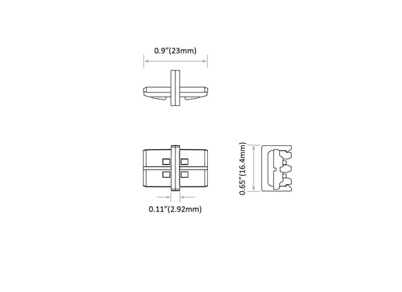 Undercabinet Light - End to End Connector for 31134