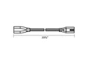Undercabinet Light - Extension Cable 91209UE-1M-WT-2