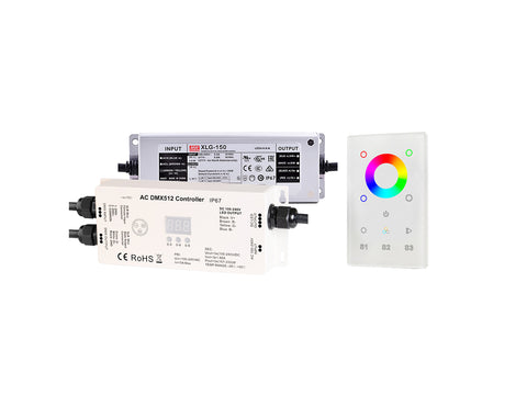 120V RGB LED Neon DMX Controller - 0