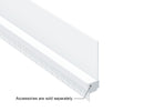 GL LED Wall Washer GL-085 Aluminum Channel with Milky Diffuser evenly spreads light across vertical surfaces to highlight textures and walls. Made from high-grade anodized aluminum for optimal heat dissipation, it’s ideal for architectural and decorative illumination.