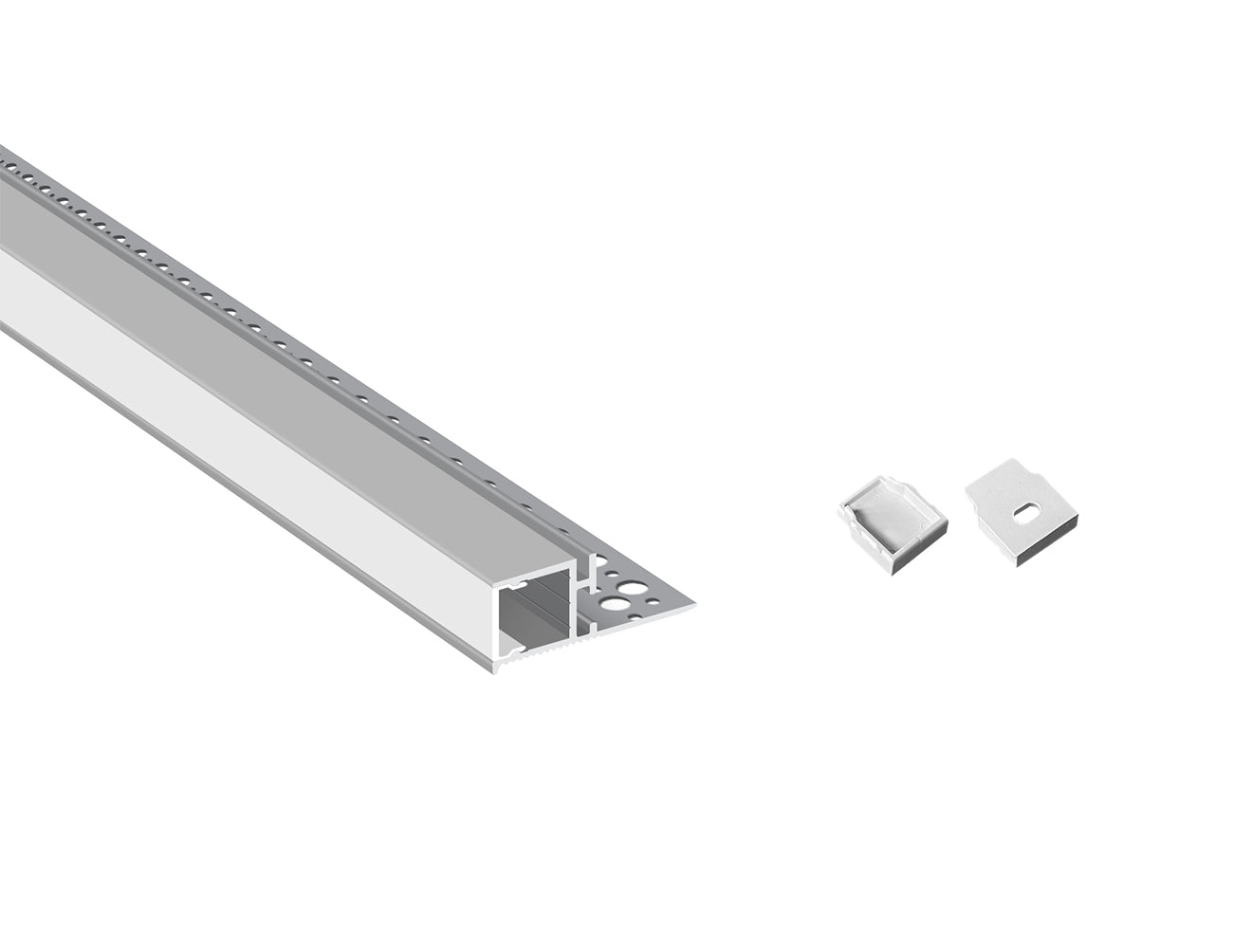 Clean recessed slot design hides the light source while delivering uniform, pure illumination.