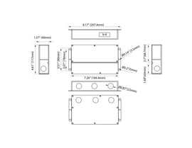 LED Dimmable Driver - 5 in 1 dimming - GLN-200W-120V-TMWJ1 - 0