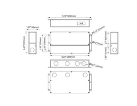 LED Dimmable Driver - 5 in 1 dimming - GLN-400W-120V-TMWJ1 - 0