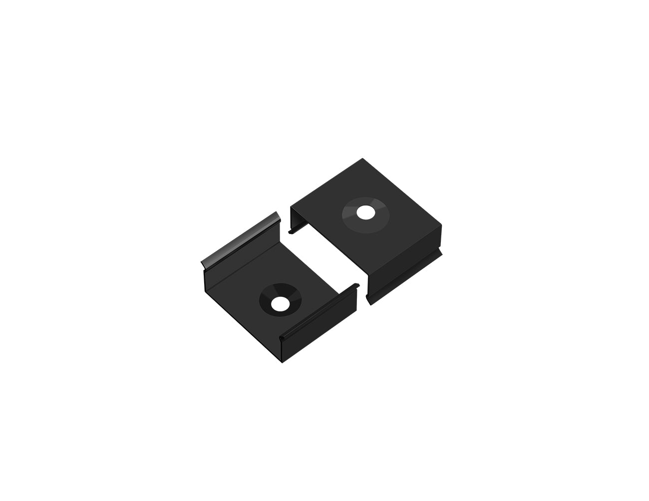 Aluminum Channel SLIM FLAT Accessories - GLQ 1709 Mounting Clip (pc)