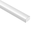 SLIM FLAT-SL - GLQ 1711 White Aluminum Channel + Milky Diffuser - 94" - 2