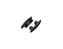 Aluminum Channel SLIM SHALLOW RECESS Accessories - GLQ 2309 End Caps (pair) - 0
