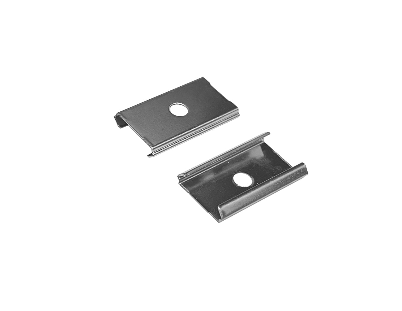 Aluminum Channel Accessories - GLQ1711-GLQ1619 Mounting Clip - Silver (pc)