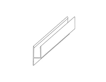 LED Swimming Pool Strip Light Accessory - H Type PC Channel