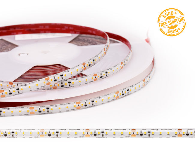 INFINITE Series 24VDC IP65 wet rated low voltage LED strip lights and a label for free shipping on orders over $500.