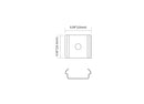 Installation Bracket for Under Cabinet Light 31134-2