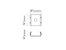 Installation Bracket for Under Cabinet Light 31138-2