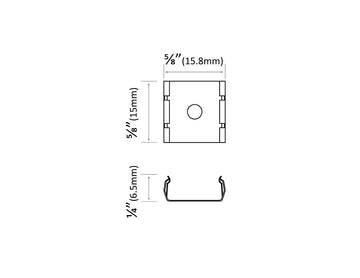 Installation Bracket for Under Cabinet Light 31138 - 0