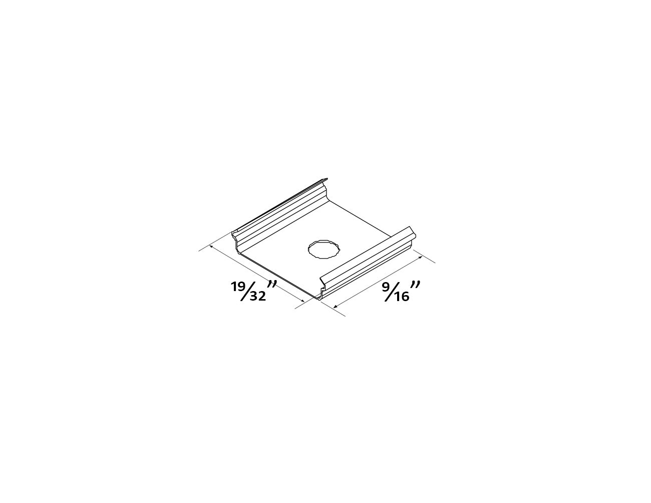 Undercabinet Light - Installation Bracket