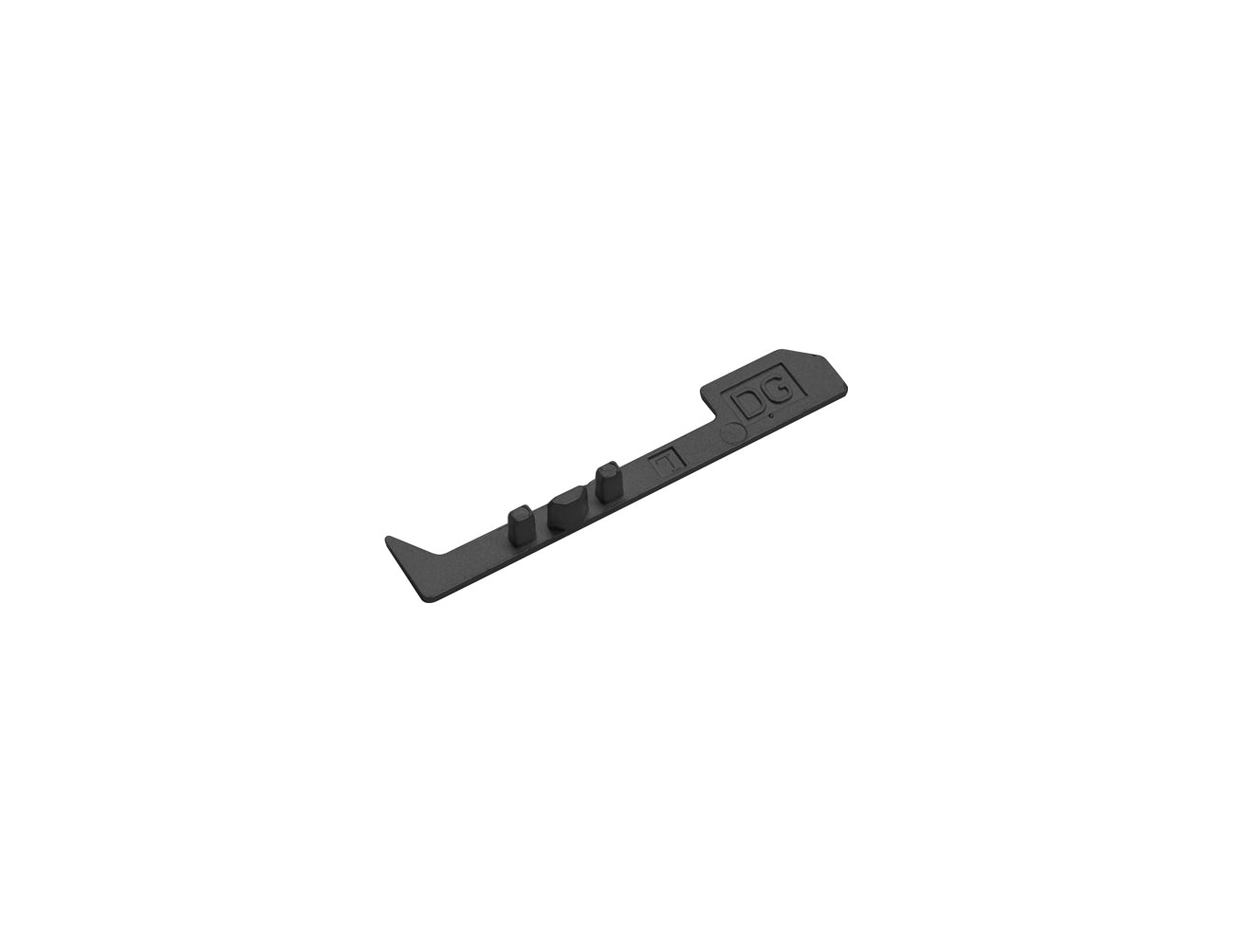 Aluminum Channel SHALLOW SKIRT Accessories - J016B End Cap