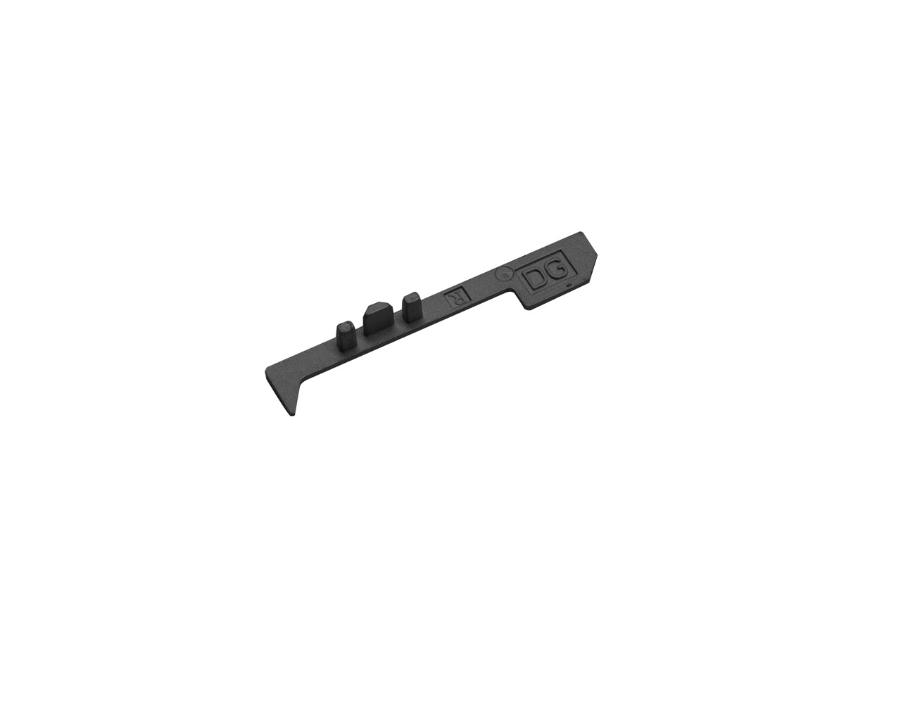 Aluminum Channel SHALLOW SKIRT Accessories - J016B End Cap