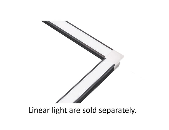 Undercabinet Light - End to End L Shape Connector for 31138