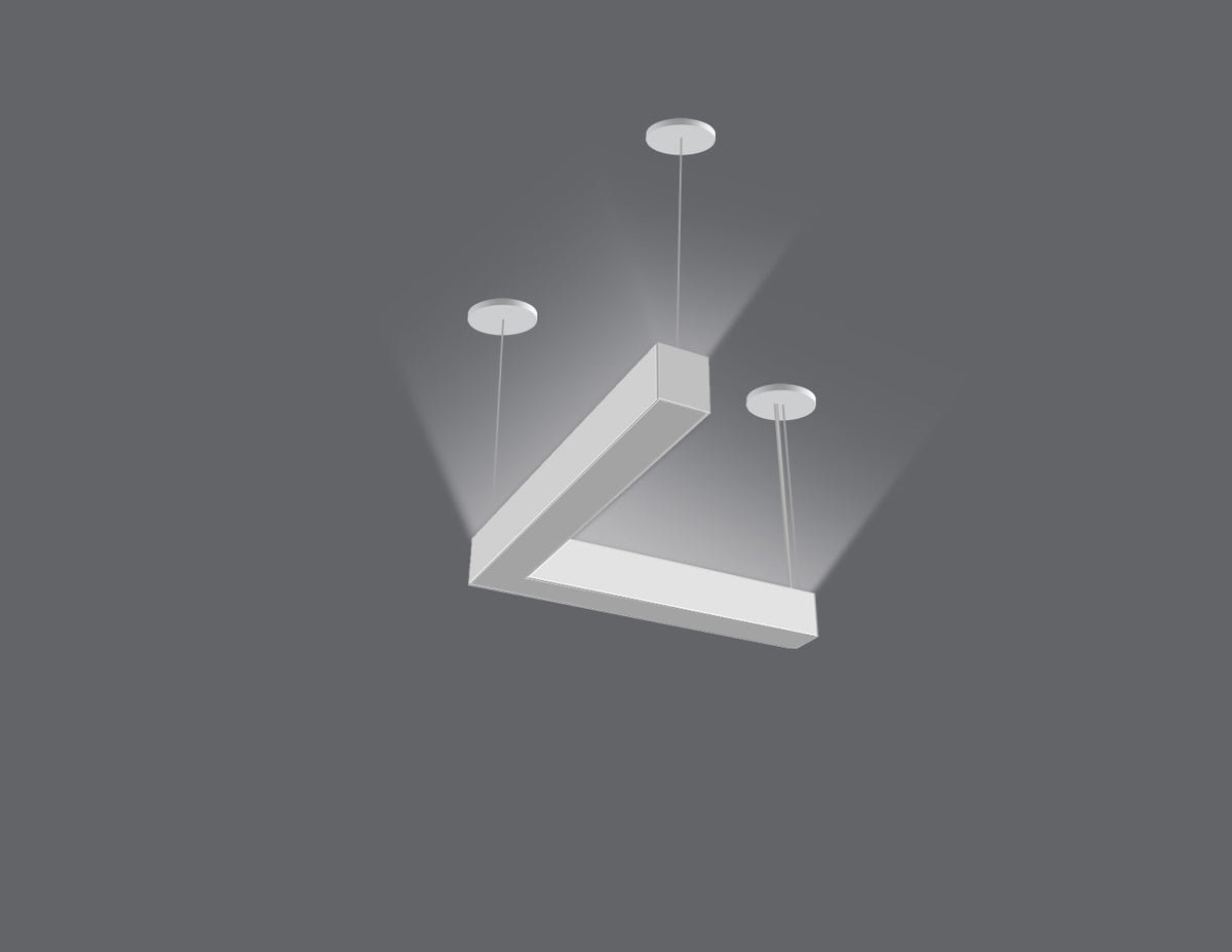Light Waheed L LED Linear Light - L8070 - Up Light - L Shape | GL LED US LIGHTING