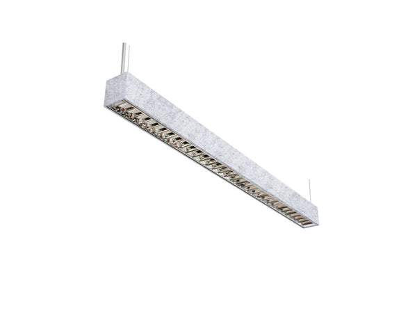 LED Linear Light - L8070 - Acoustic Housing - Parabolic Lens - 4ft - 3