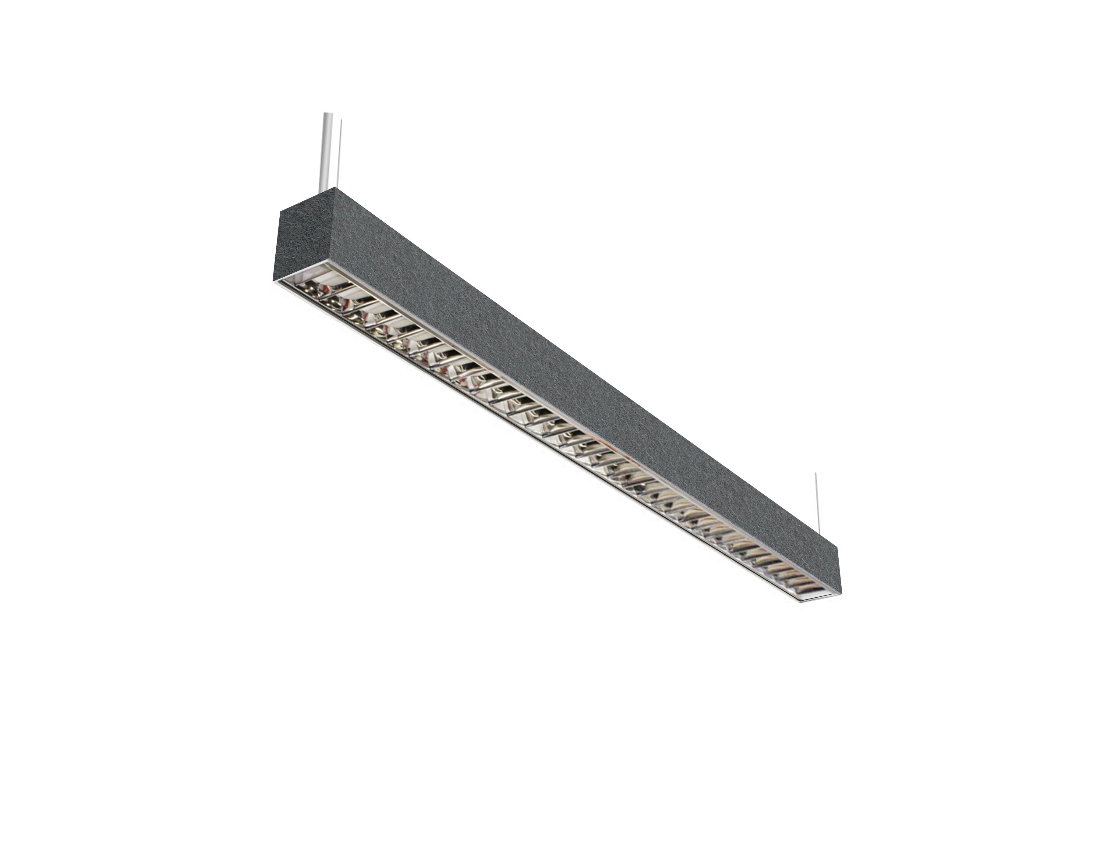 LED Linear Light - L8070 - Acoustic Housing - Parabolic Lens - 2ft