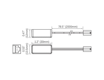 LDV Extension Cable for Under Cabinet Light - 0