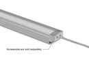 GL LED Slim Flat SL GLQ-1711 Silver Aluminum Channel with Clear Diffuser offers bright, precise illumination through its high-quality anodized aluminum build. Designed for efficient heat control and long-term durability, it’s perfect for clean, professional LED lighting installations.