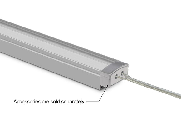GL LED Slim Flat SL GLQ-1711 Silver Aluminum Channel with Clear Diffuser offers bright, precise illumination through its high-quality anodized aluminum build. Designed for efficient heat control and long-term durability, it’s perfect for clean, professional LED lighting installations.