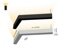 LED Linear Light - L8070 - Up Light - 120°L Shape-1