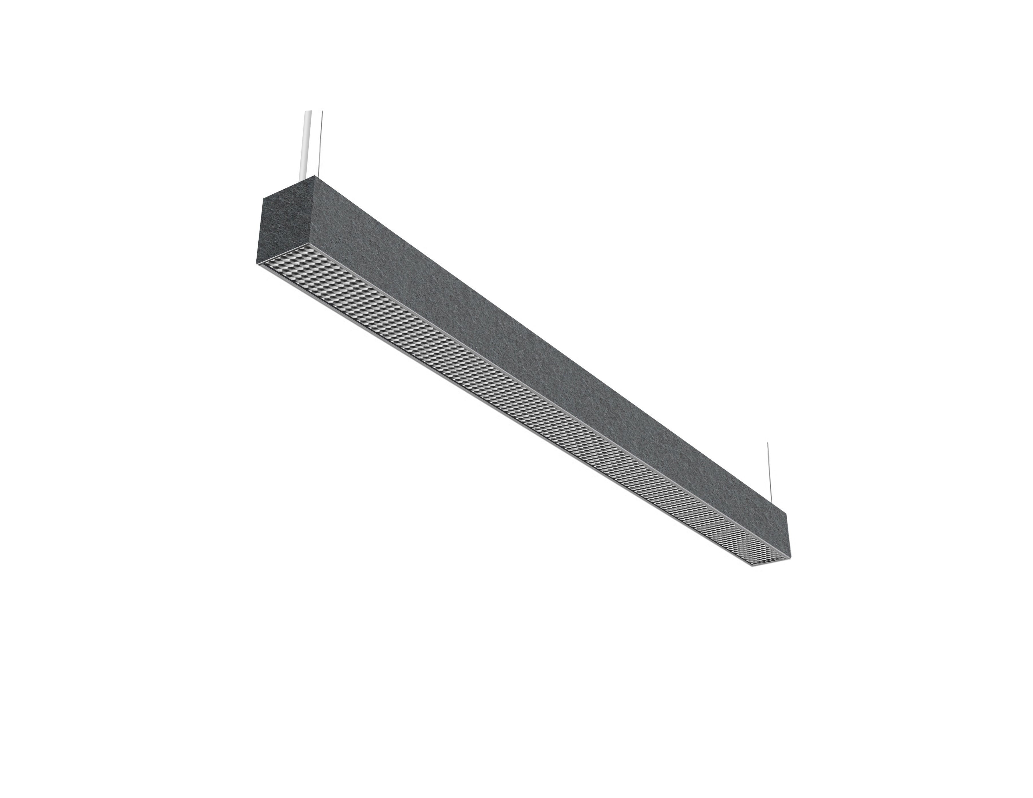 LED Linear Light - L8070 - Acoustic Housing - No Glare Lens - 4ft