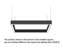 LED Linear Light - Up & Down Continuous Run L8070 - Square - 1